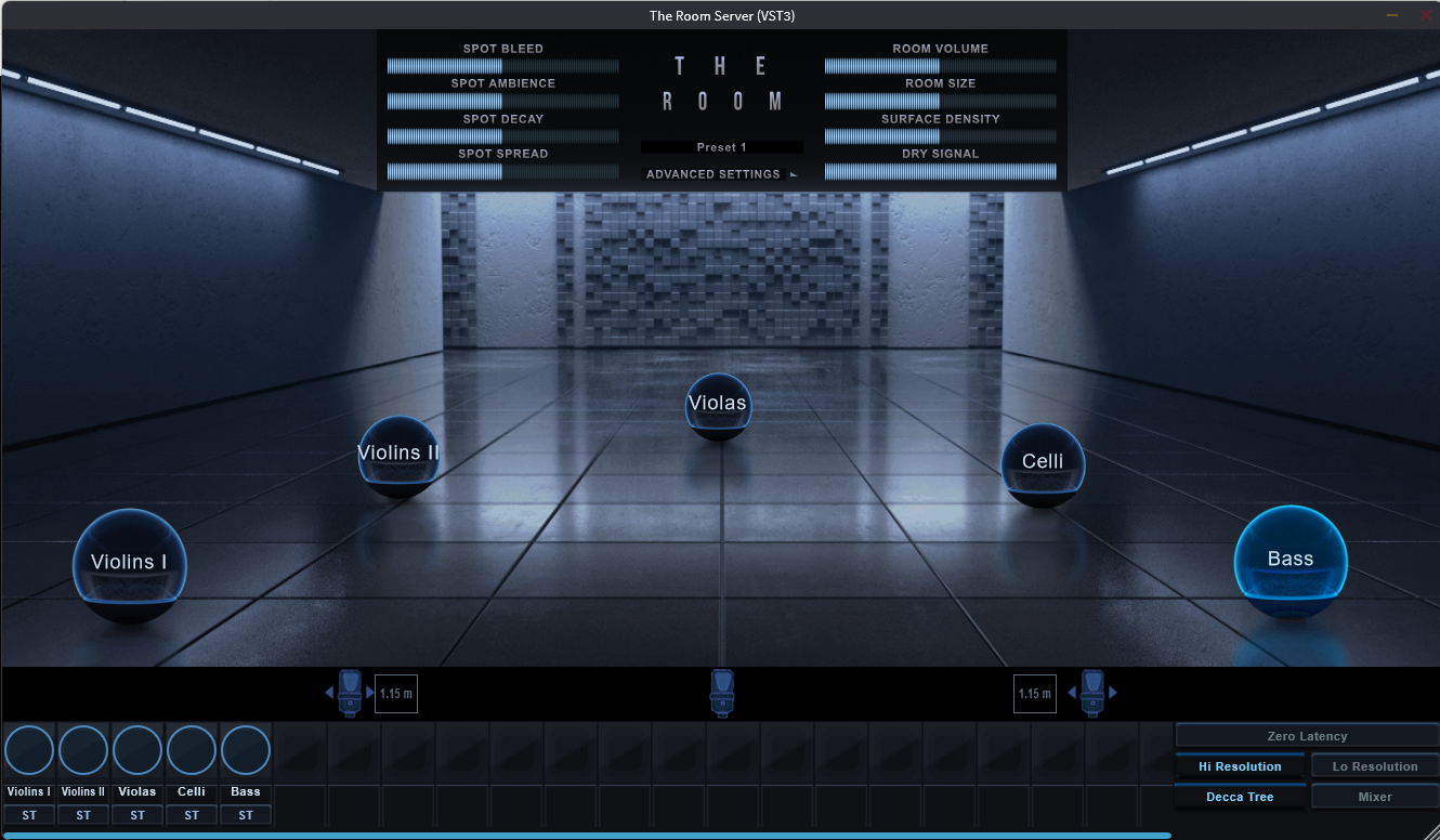 The Room interface